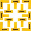 Franklin Sports Pickleball Court Marker Kit - Lines Marking Set with Tape Measure - Official Size Court Throw Down Markers