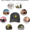 Women's Pickleball Hat for Men Women, Adjustable Vintage Distressed Washed Dink Heart Pickle Ball Baseball Cap