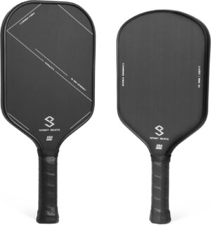 Pickleball Paddles T700 Raw Carbon Fiber Set of 2 High Grade Professional Pickleball Paddles 16mm Honeycomb USAPA Approved