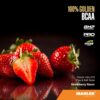 Maxler 100% Golden BCAA Powder - Intra & Post Workout Recovery Drink for Accelerated Muscle Recovery & Lean Muscle Growth - 6 g Vegan BCAAs Amino Acids - 60 Servings - Strawberry