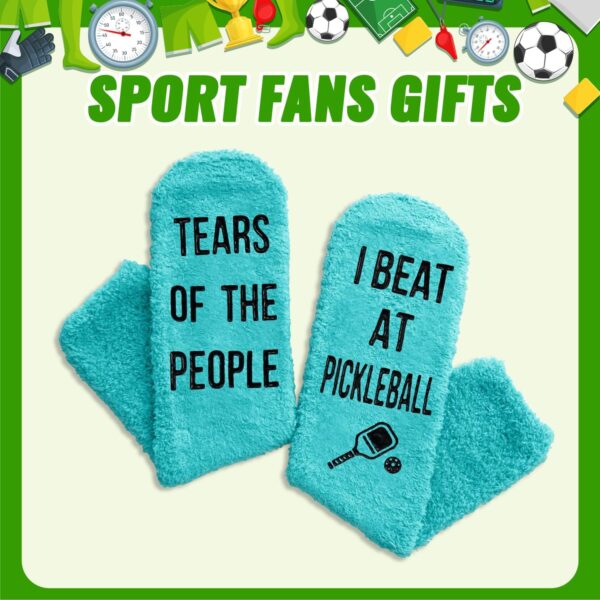 HAPPYPOP Sports Gifts for Women Men - Hockey Pickleball Socks, Mothers Day Gifts for Mom