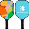 Pickleball Paddles Set of 2 - USAPA Pro Pickle Ball Rackets Set with Balls & Bag