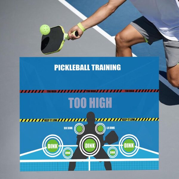 Pickleball Dink Pad, Dink Master Exercise, Rebounder Aids Pad, Pickleball Training Poster Mat, for Pickleball, Dink, Training