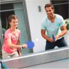 Kettler HALO 5.0 Indoor/Outdoor Table Tennis Bundle: 2 Player Set (2 Rackets/Paddles and 3 Balls)