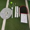 Pickleball Training Aid Pickleball Topspin Trainer Practical Tennis Training Adjustable Height Pickleball Trainer for Adults