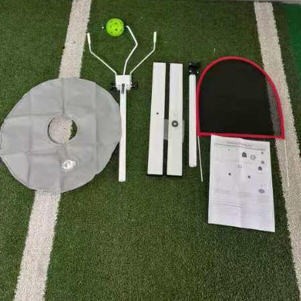 Pickleball Training Aid Pickleball Topspin Trainer Practical Tennis Training Adjustable Height Pickleball Trainer for Adults