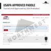 USAPA Approved Pickleball Paddle Set with Backpack (Backpack and Paddle)