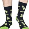 GOLIN If You Can Read This Funny Saying Non-Slip Socks, Novelty Gifts for Men Women Teens Food Lover