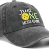 NVJUI JUFOPL Embroidered Pickleball Hat for Men Women, Funny Baseball Cap