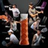 71AFHekb7cL._AC_SL1500_.jpg Pickleball Paddle Grip - 5.25in - Supports Tennis Elbow, Enhances Grip Strength, Reduces Vibration with Finger Support and Anti-Sweat Design