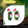 Funn Crochet Pickles 1 Pcs with Affirmations Cards for Inspirational Novelty Good Luck Gifts and Party Decorations (KK-CKD04-PICKLE-UN)