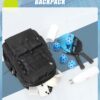 suwasp Pickleball Bag, Pickleball Backpack for Women and Men, Paddle Bag Fits 4 Paddles Accessories