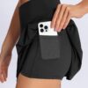 Women's Tennis Skirt with Pockets Shorts High Waisted Athletic Skirt Golf Skorts for Workout Pickleball