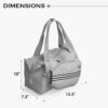 Pickleball Bag – Neoprene Duffel with Detachable Paddle Case, Shoe Compartment & Large Capacity for Men & Women