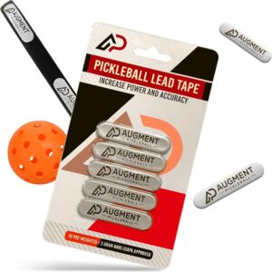Pickleball Lead Tape - Preweighted 3g Bars to Increase Power and Swing Speed - Perfect Pickleball Accessory for Practice and Play
