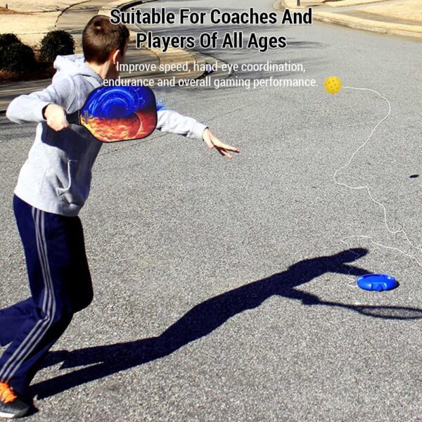 Match Buddy Pickleball Trainer, Pickleball Trainer Match Buddy Pickleball Trainer Portable for All Skill Levels Single Player Pickleball Trainer Rebound