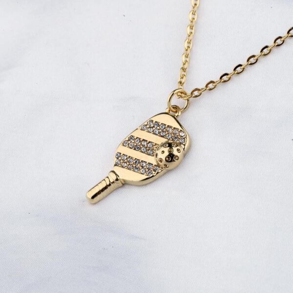 UJIMS Pickleball Lover Gifts for Women Pickleball Necklace Pickleball Player Gift Pickleball Sport Lovers Gift Pickleball Club Gift