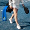 Whose Serve Whats The Score Embroidered Towel, Funny Towel for Bag with Clip, Player Gift, Birthday Retirement Gift for Grandpa Pickleball Lover