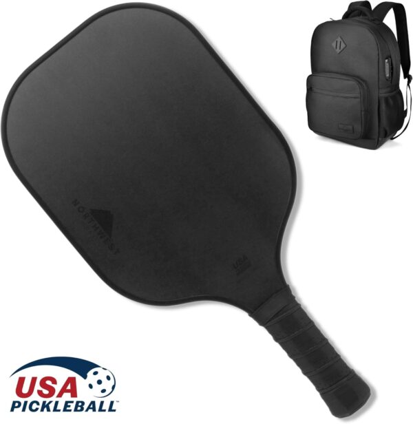 USAPA Approved Pickleball Paddle Set with Backpack (Backpack and Paddle)