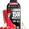 PROSUPPS L-Carnitine Liquid 1500, Stimulant-Free Liquid Shots for Men & Women - Clean Workout Drink for Energy, Performance & Muscle Recovery - No Sugar, No Carbs - 31 Servings, Cherry Popsicle