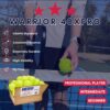 Hero Pickleball Warrior 40XPRO Veteran Owned - Durable Balls. Meets USA Pickleball Requirements. Works with All Paddles. Consistent Flight & Spin - 40 Machine-Drilled Holes