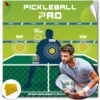 Dink Master Pickleball Practice Board with 2 Packs Squeegee for Vinyl - Convenient Rebounder Training Aid - Practice Dinks and Improve Pickleball Gaming Ability