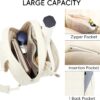 CLUCI Pickleball Bag for Women, Quilted Crossbody Bags for Women Men, Puffer Travel Sling Bag