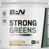 BARE PERFORMANCE NUTRITION, BPN Strong Greens Superfood Powder, Improved Digestion, Increased Energy, Immune System Support, Pineapple Coconut