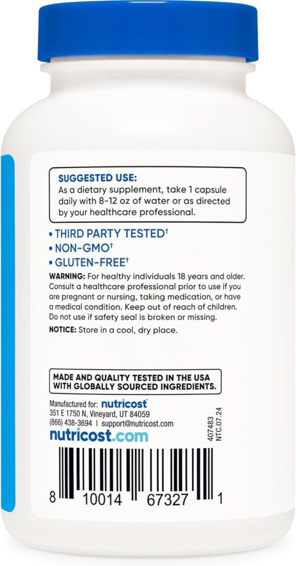 Nutricost Electrolyte Complex Advanced Hydration (120 Capsules) - 8 Hydrating Electrolytes & Vitamins, Gluten Free, Non-GMO, Vegetarian