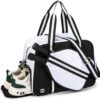 Pickleball Bag, Pickleball Bags with Shoe Compartment for Women and Men，Pickleball Paddle Bag Large Capacity can Hand-Carried or Crossbody