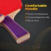 Outus 4 Pack Portable Table Tennis Set Table Tennis Paddle Kit 8 Table Tennis Paddles and 12 Balls Table Tennis Racket Player Set for Starter Indoor Outdoor