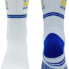 Pickleball Socks for Men Women, Performance Athletic Mid Calf Sock, Gifts for Pickleball Lovers One Size 7-13