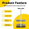 SOKO Playing Field Line Striping Machines, with Drawing Circle Kit Basketball Court Marking Kit, Adjustable Parking Lot Striping Machine Lane Marking Applicator for Concrete, Asphalt, Road Warning