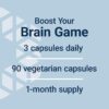 Life Extension Neuro-Mag Magnesium L-Threonate, Magnesium L-threonate, Memory Health, Quick Thinking, Cognitive Health Support, Vegetarian, Non-GMO, 90 Vegetarian Capsules