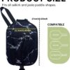 Wanty Pack of 2 Neoprene Improved Pickleball Paddle Cover With Hook and Handle, Zipper Racket Carry Sleeve With Mesh Pocket, Protective Bag