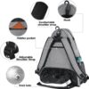 MATEIN Tennis Bag, Large Tennis Backpack for Men & Women with Shoe Compartment Hold 2 Rackets, Pickleball Paddles, Badminton Racquet, Ball Accessories