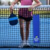 Whose Serve Whats The Score Embroidered Towel, Funny Towel for Bag with Clip, Player Gift, Birthday Retirement Gift for Grandpa Pickleball Lover