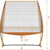 MR 7'x6' Freestanding Multi-Sport Training Return Net - Compatible with Tennis, Pickleball, Softball, Baseball & Toss Machine