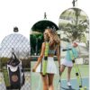 Pickleball Ball Retriever Upper Holds 17 Balls, Pickleball Pickup Tube with Shoulder Strap, Easy Pickup Portable Pickleball Ball Holder