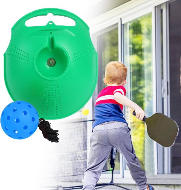 Pickleball Trainer Rebound Ball with String Self Practice Equipment Tool Pickleball Training Equipment Solo Training for Park Professional
