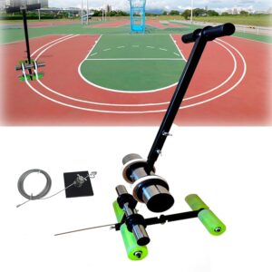 Masking Tape Applicator Floor Tape Applicator Court Line Tape Machine Pickleball Lines for Outdoor Court Parking Lot Striping Machine