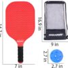 Kids Pickleball Paddles Set of 2 - Lightweight Pickleball Racket, Outdoor Games for Kids Ages 4-8, Pickleball Gifts for Training Beach & Backyard Ages 8-12