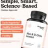 Wholesome Story Myo-Inositol & D-Chiro Inositol Supplement for Women | Fertility Supplements for Hormonal Balance & Ovarian Health Support | Myoinositol | Ideal 40:1 Ratio | 30 Servings