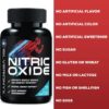 Extra Strength Nitric Oxide Supplement 3X Strength L Arginine, Citrulline Malate, AAKG, Beta Alanine - Premium Muscle Supporting Nitric Booster - Natural Energy & Heart Health Support - 180 Capsules