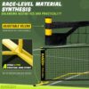 KASCEN Pickleball Net - Pickleball Net for Driveway, 22FT USAPA Portable Pickleball Set with Net, Pickle Ball Net with 4 Pickleballs & Carry Bag, Pickle Ball Net for Outdoor Indoor Court Backyard