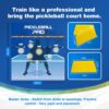 Dink Master Pickleball Practice Board,Practice Your Dinks and Improve Your Game-Transform Any Wall into a Pickleball Court,Pickleball Dink Board Quickly Improve Your Forehands,Dink Shots and Volleys