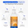 Electrolye Concentrate | Liquid Electrolytes Drink Mix w/Sodium, Potassium & Magnesium | Daily Hydration, Muscle Recovery, Immune Support, Rehydration | Keto, No Sugar (64 Servings)