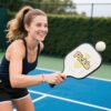 Pickleball Gifts for Women Teens, Natural Stone Bead Bracelet for Pickleball Lover, Pickleball Stuff Jewelry Birthday Gifts for Women Men Teens Players