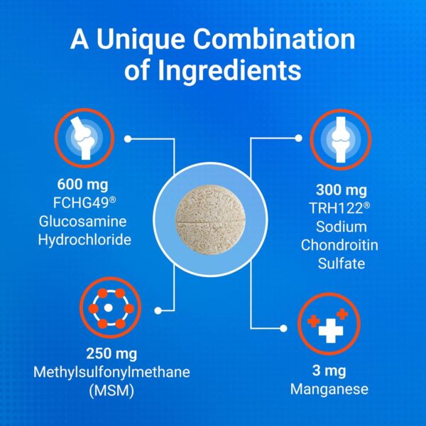Nutramax Laboratories Cosequin Maximum Strength Joint Health Supplement for Dogs - With Glucosamine, Chondroitin, and MSM, 132 Chewable Tablets