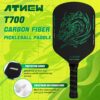 Pickleball Paddles, T700 Carbon Fiber Pickleball Paddle 3K Surface,Increased Spin & Control,Pickle Ball Paddle,Gifts for Pickleball Lovers